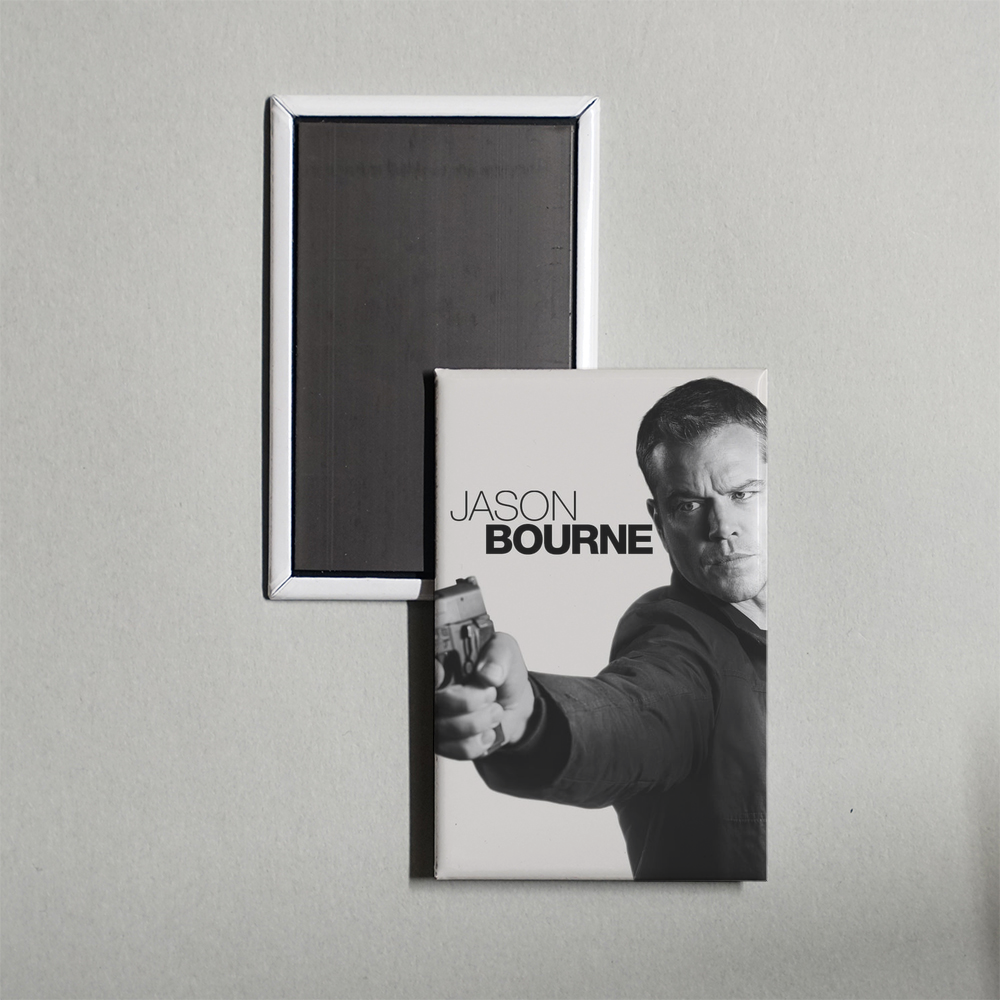Jason Bourne Mini Movie Fridge Magnet