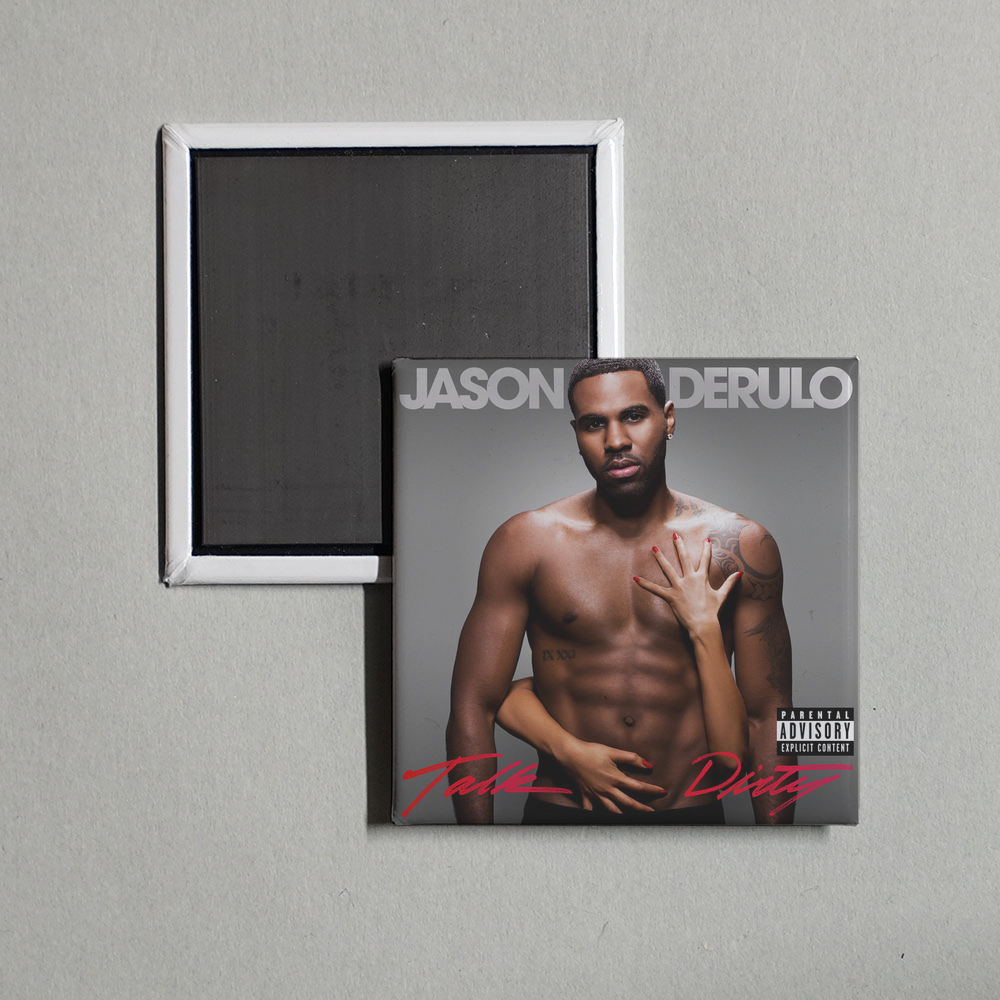 Jason Derulo - Talk Dirty Album Cover Fridge Magnet