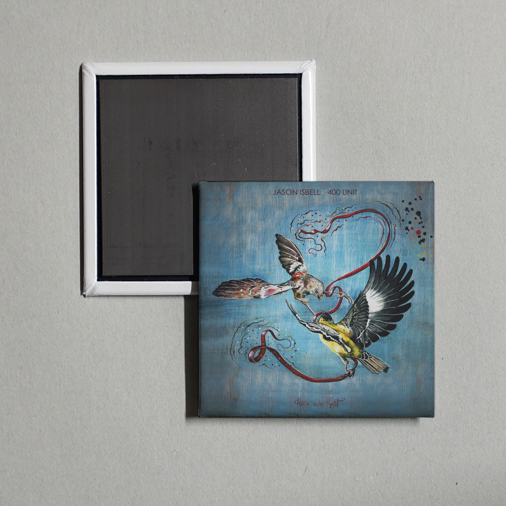 Jason Isbell and the 400 Unit - Here We Rest Album Cover Fridge Magnet