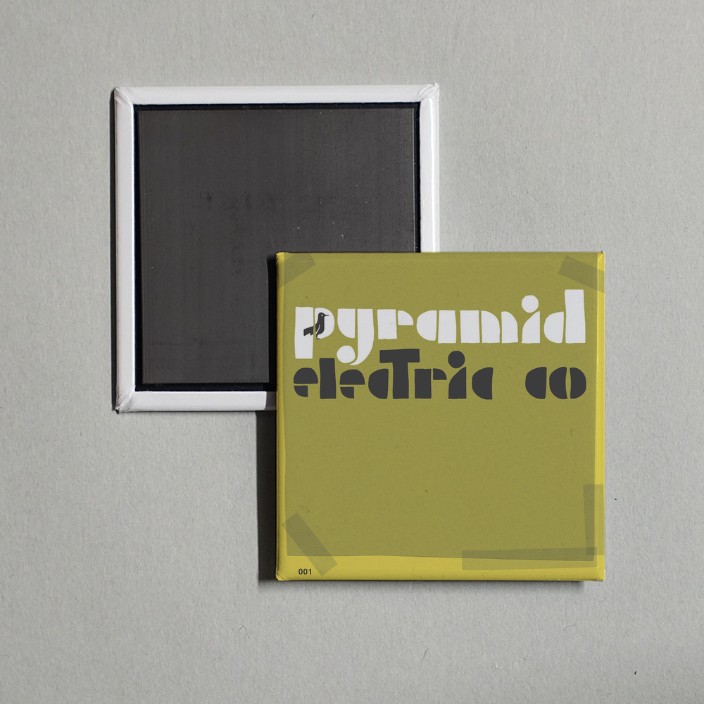 Jason Molina - Pyramid Electric Co. Album Cover Fridge Magnet