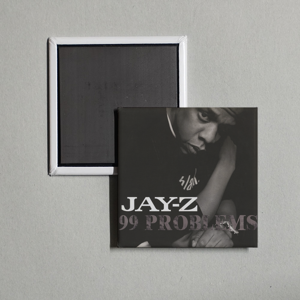 Jay-Z - 99 Problems Album Cover Fridge Magnet