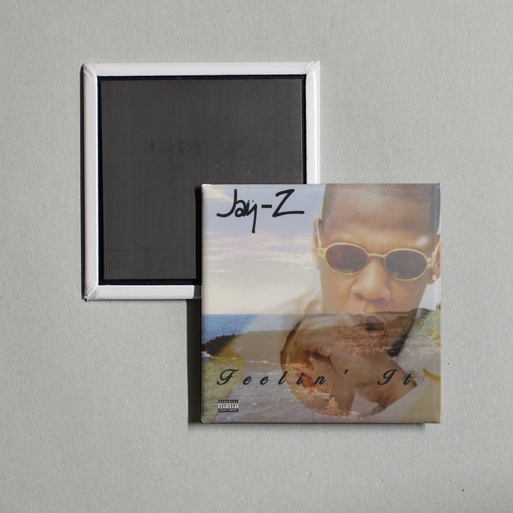 Jay-Z - Feelin' It Album Cover Fridge Magnet