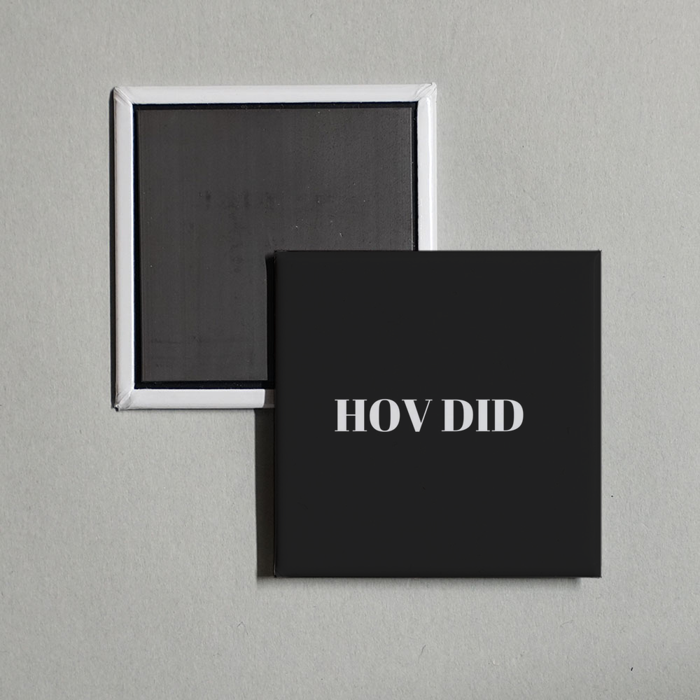 Jay-Z - HOV DID Album Cover Fridge Magnet
