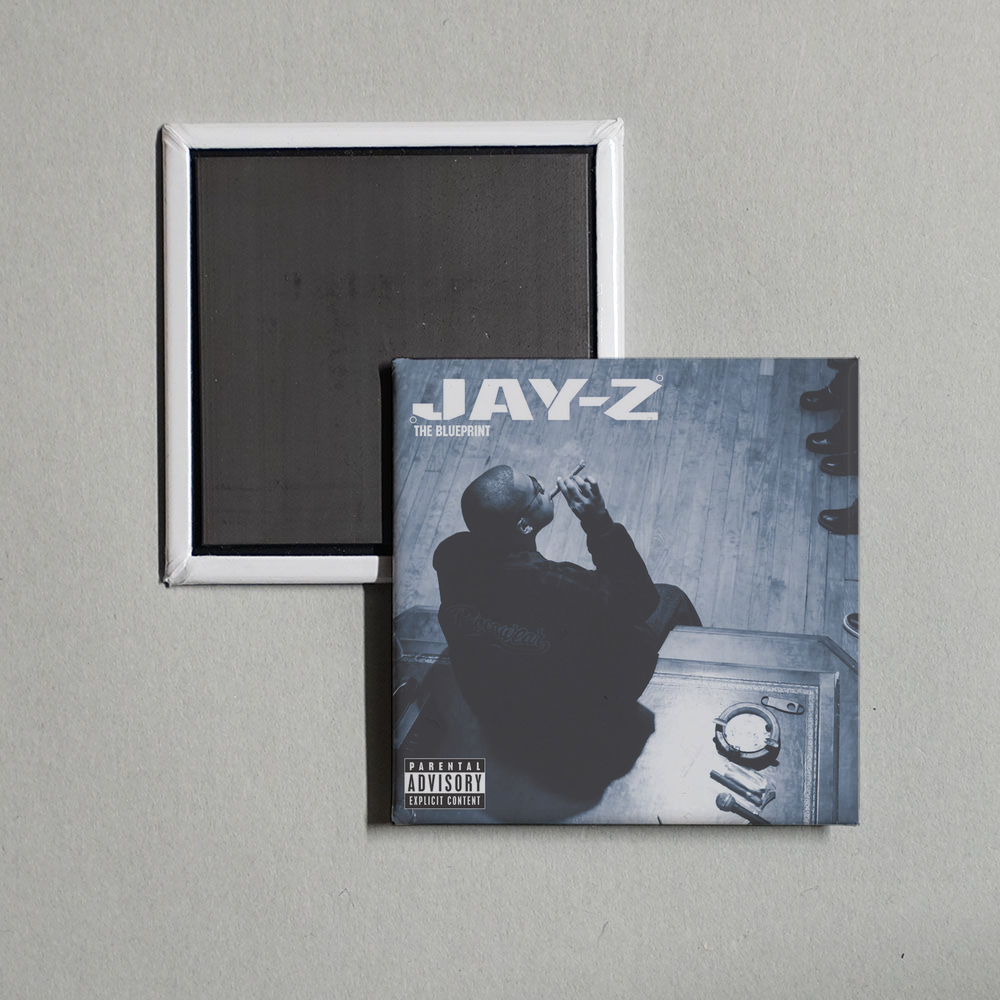 Jay-Z - The Blueprint Album Cover Fridge Magnet