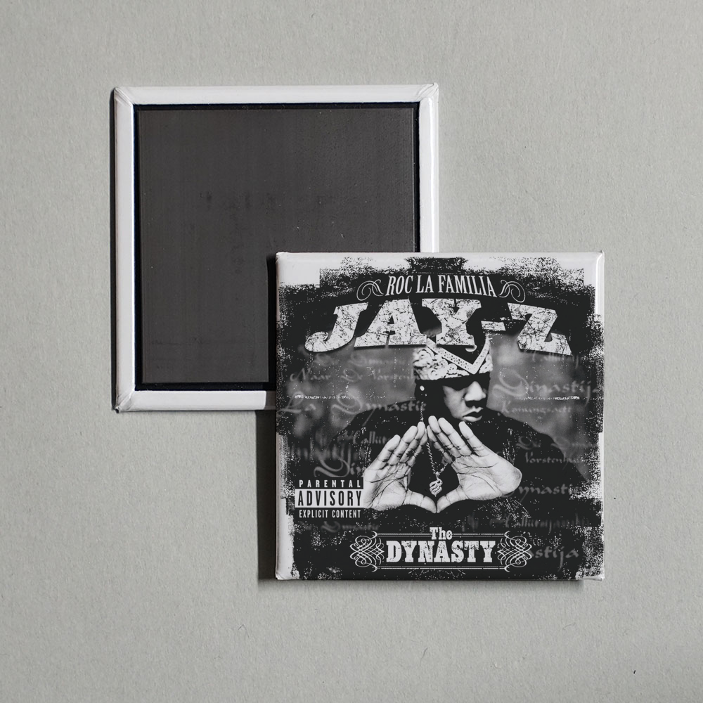 Jay-Z - The Dynasty Roc La Familia Album Cover Fridge Magnet