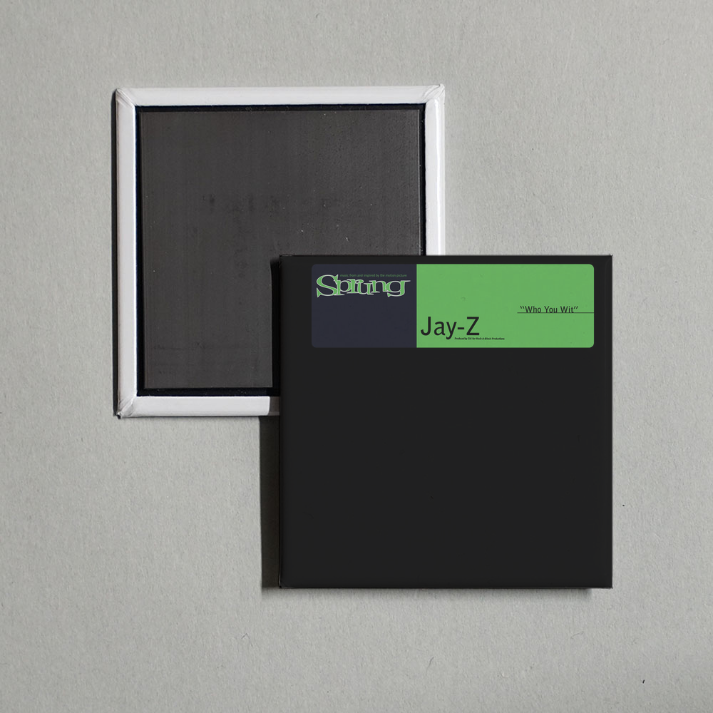 Jay-Z - Who You Wit Album Cover Fridge Magnet