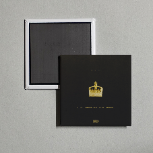 Jay Rock - King's Dead (with Kendrick Lamar, Future & James Blake) Album Cover Fridge Magnet