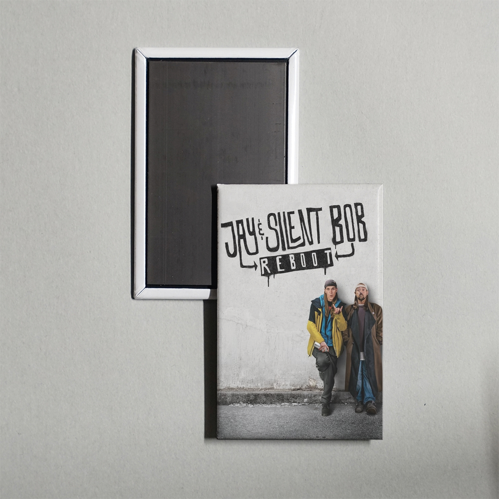 Jay and Silent Bob Reboot Mini Movie Fridge Magnet