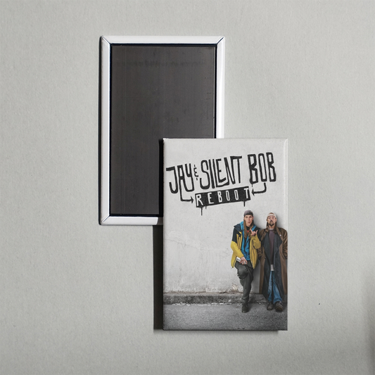Jay and Silent Bob Reboot Mini Movie Fridge Magnet