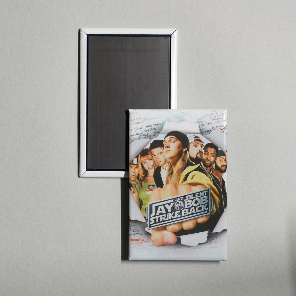 Jay and Silent Bob Strike Back Mini Movie Fridge Magnet