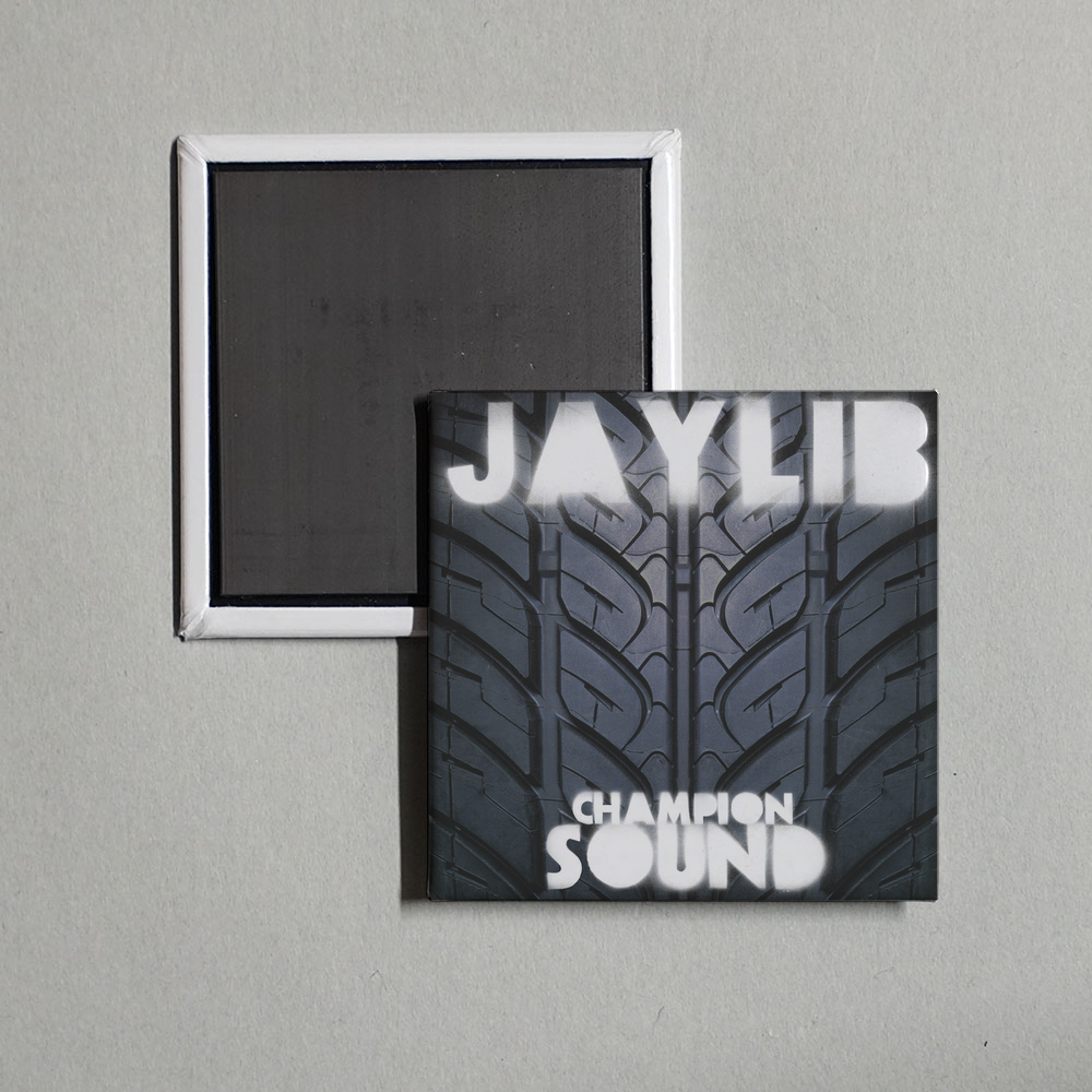 Jaylib - Champion Sound Album Cover Fridge Magnet