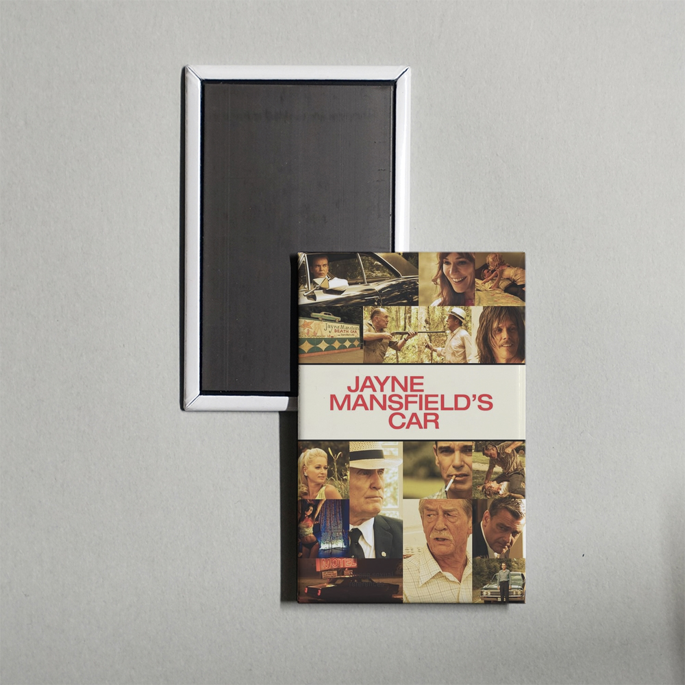 Jayne Mansfield's Car Mini Movie Fridge Magnet