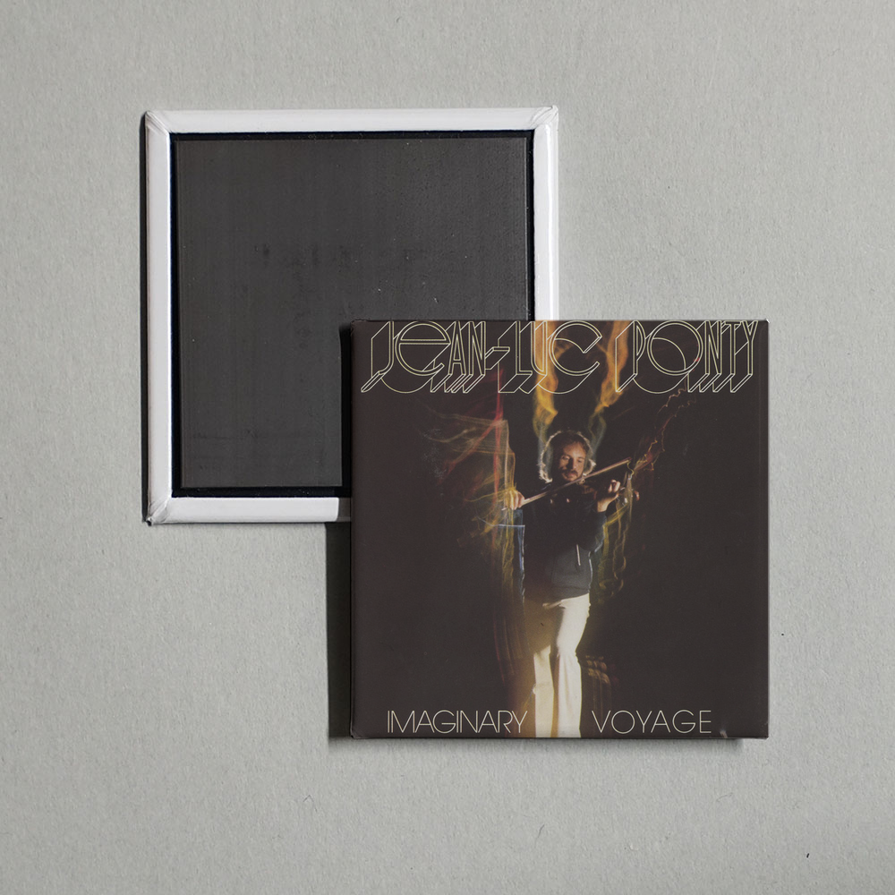 Jean-Luc Ponty - Imaginary Voyage Album Cover Fridge Magnet