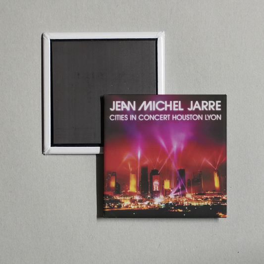 Jean-Michel Jarre - Houston  Lyon 1986 (Live) Album Cover Fridge Magnet