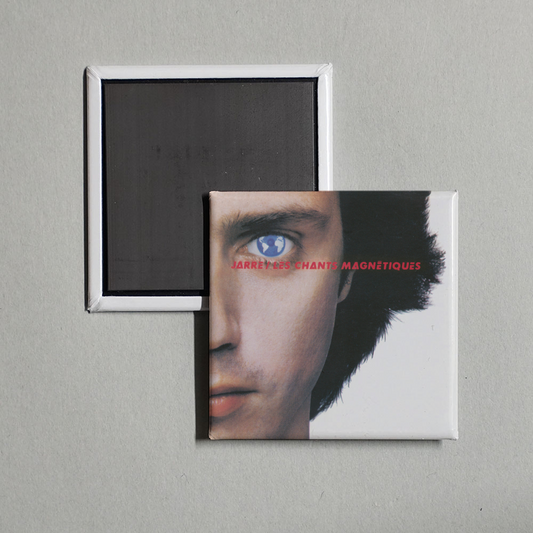 Jean-Michel Jarre - Les chants magnétiques  Magnetic Fields Album Cover Fridge Magnet