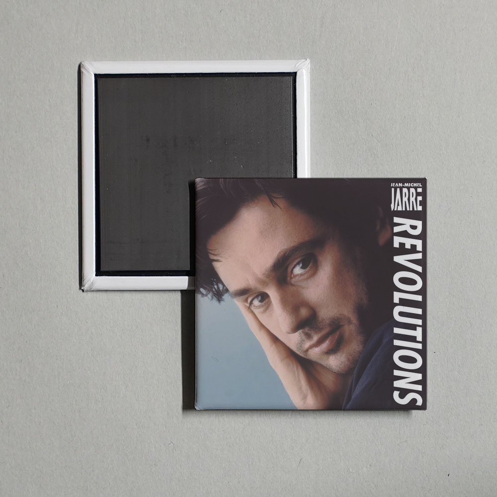 Jean-Michel Jarre - Revolutions Album Cover Fridge Magnet