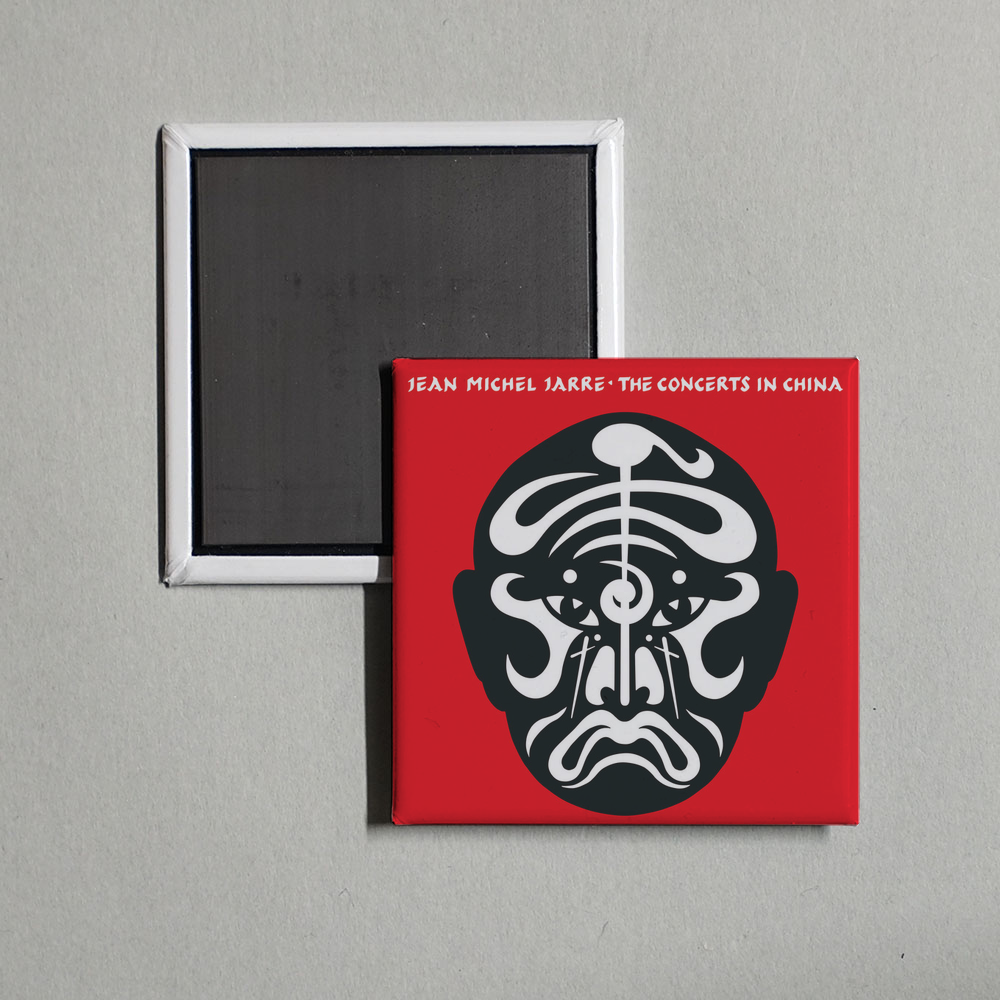 Jean-Michel Jarre - The Concerts in China [40th Anniversary - Remastered Edition (Live)] Album Cover Fridge Magnet