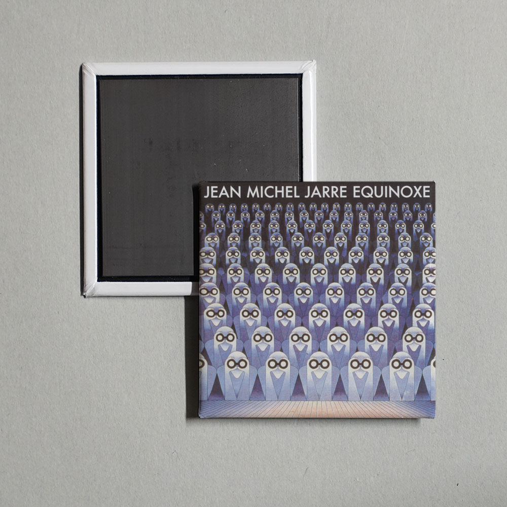 Jean-Michel Jarre - Équinoxe Album Cover Fridge Magnet