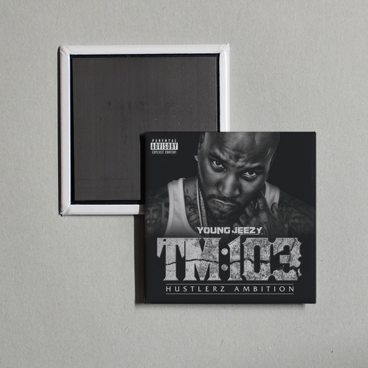 Jeezy - TM103 Hustlerz Ambition (Deluxe) Album Cover Fridge Magnet