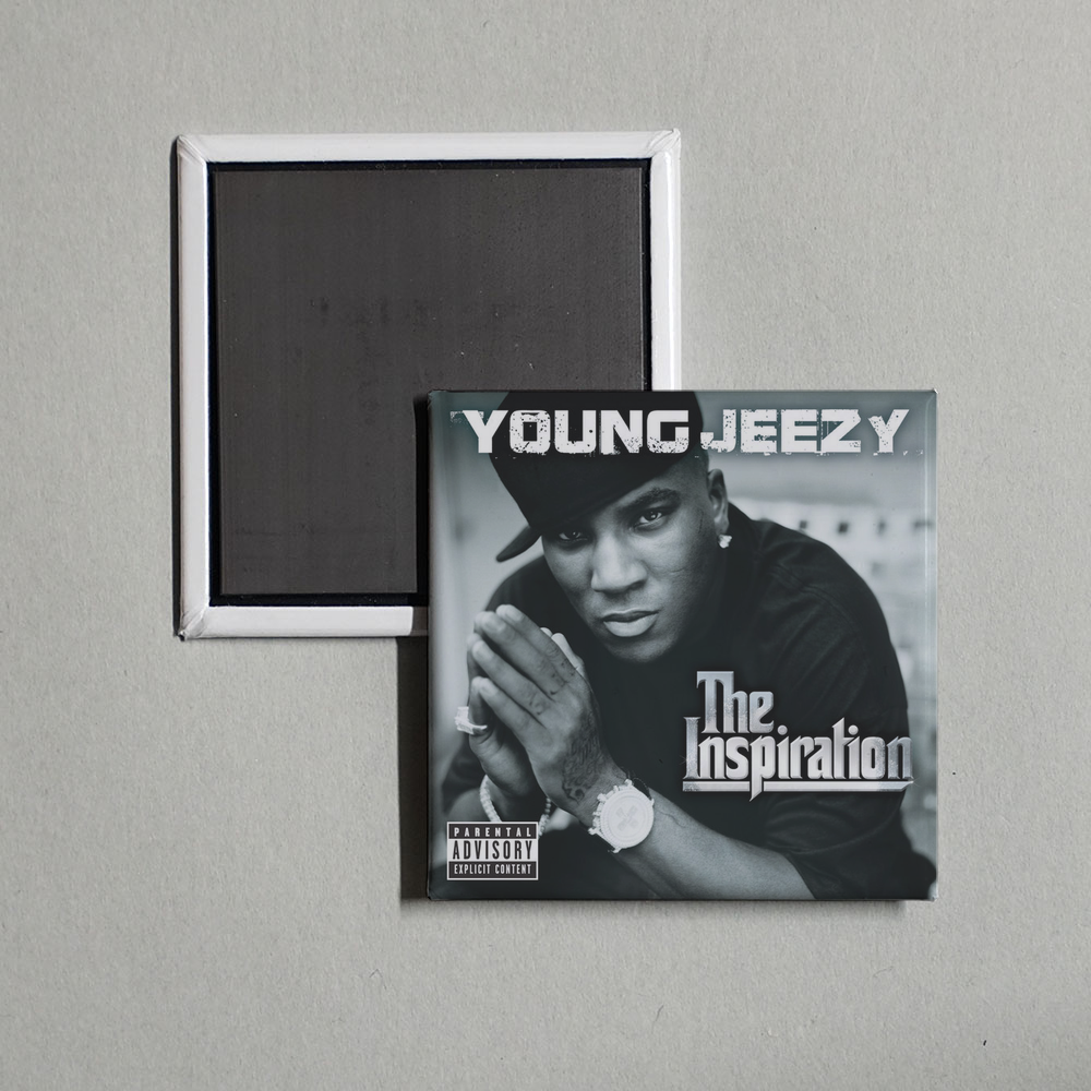 Jeezy - The Inspiration Album Cover Fridge Magnet