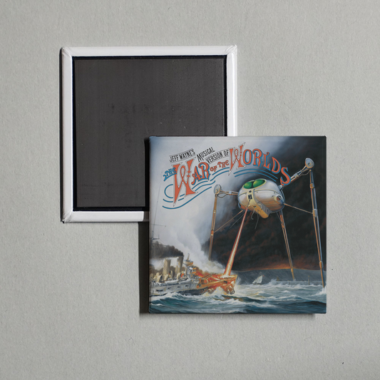 Jeff Wayne - Jeff Wayne's Musical Version of The War of The Worlds Album Cover Fridge Magnet