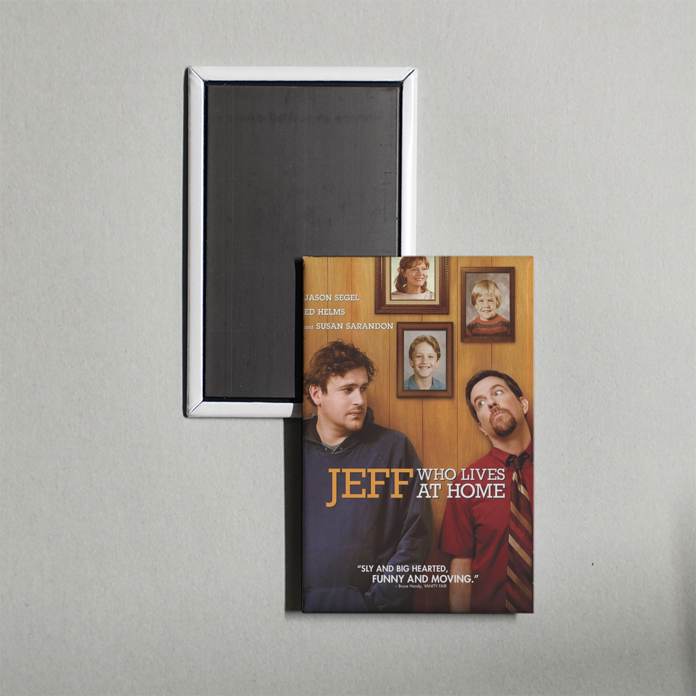 Jeff, Who Lives at Home Mini Movie Fridge Magnet