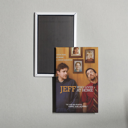 Jeff, Who Lives at Home Mini Movie Fridge Magnet