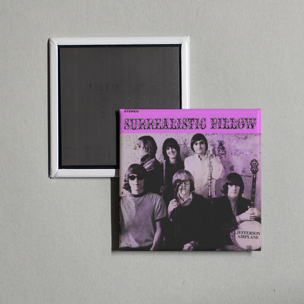Jefferson Airplane - Surrealistic Pillow Album Cover Fridge Magnet