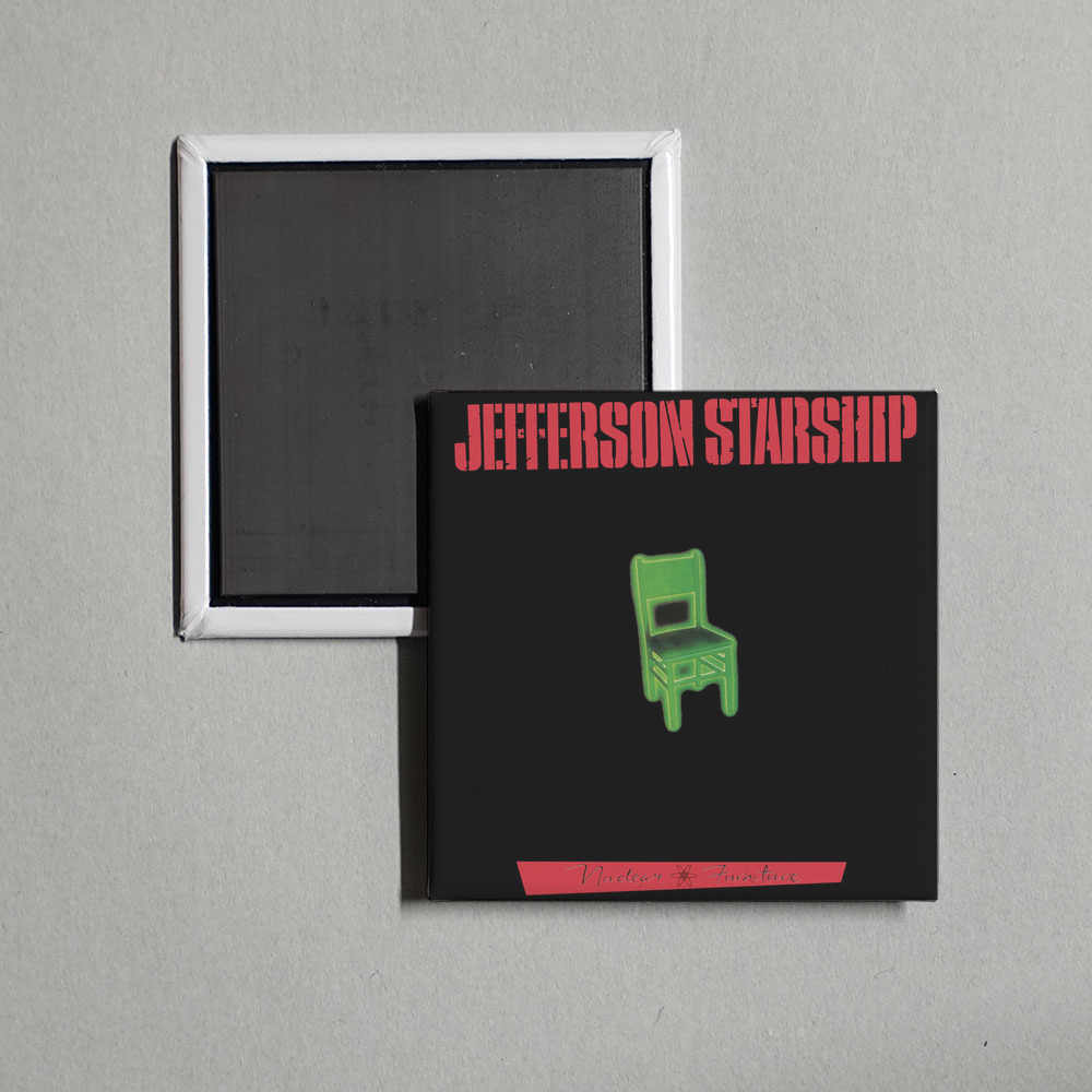 Jefferson Starship - Nuclear Furniture Album Cover Fridge Magnet