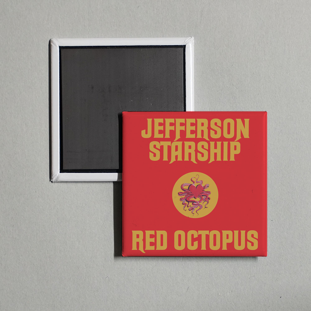 Jefferson Starship - Red Octopus Album Cover Fridge Magnet