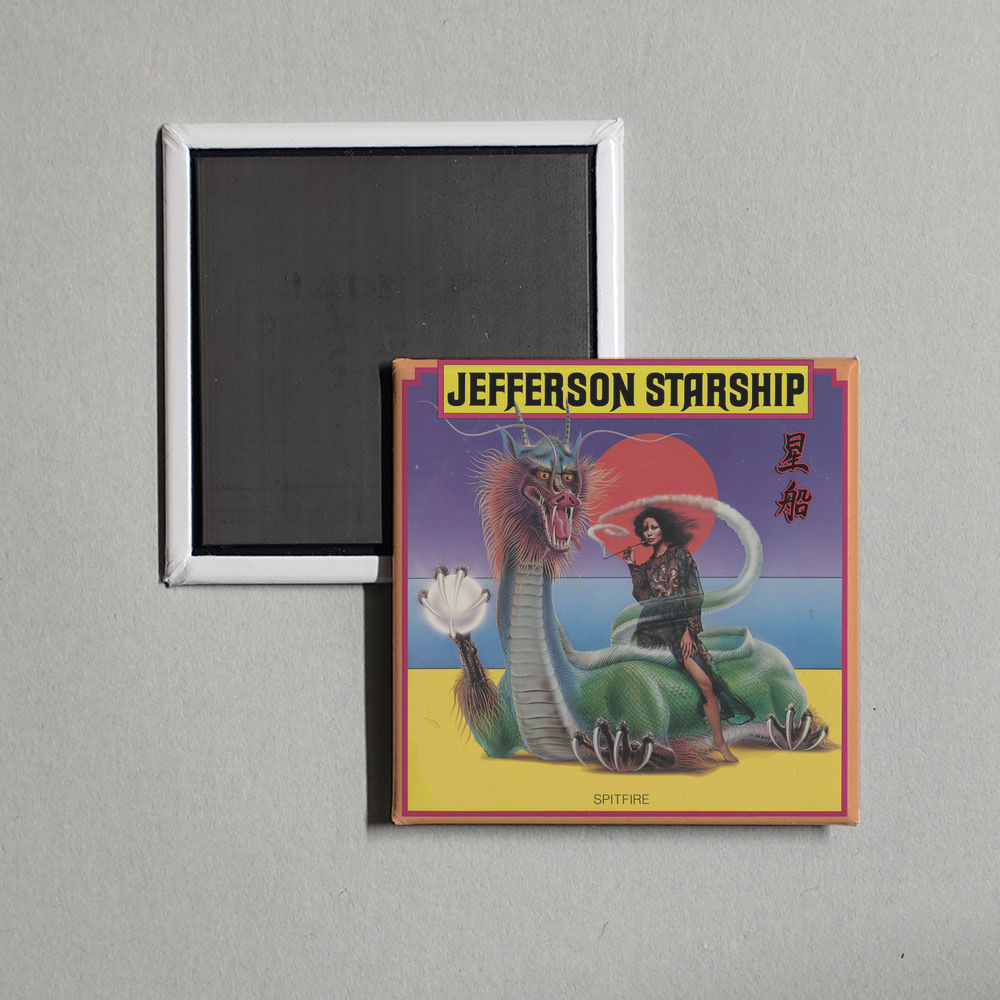 Jefferson Starship - Spitfire (Remastered) Album Cover Fridge Magnet