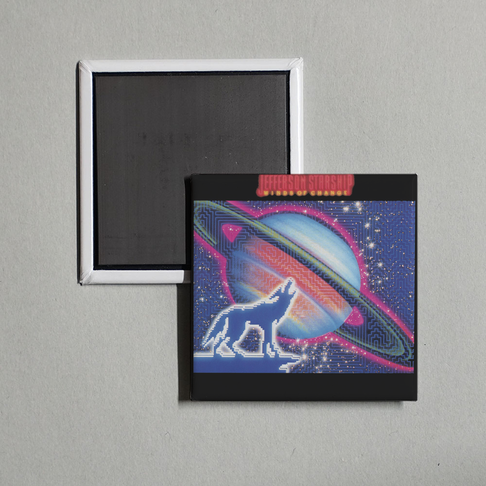 Jefferson Starship - Winds Of Change Album Cover Fridge Magnet
