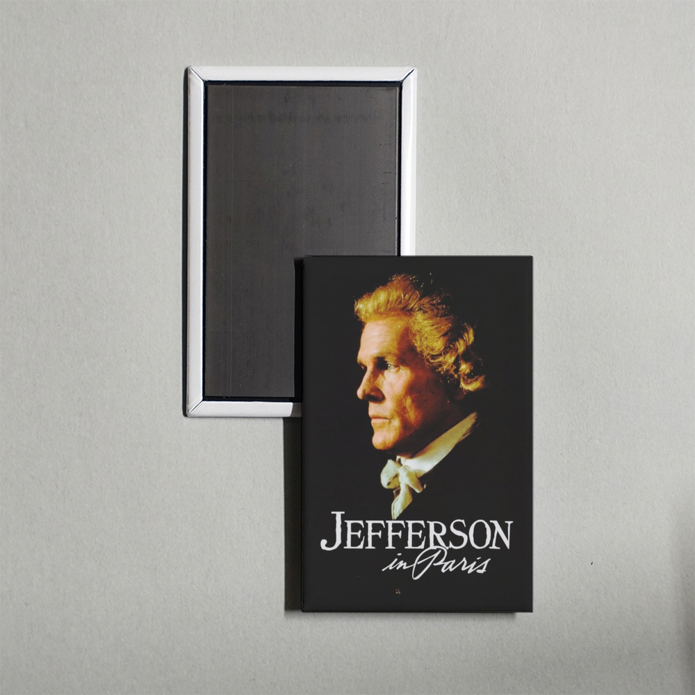 Jefferson in Paris Mini Movie Fridge Magnet