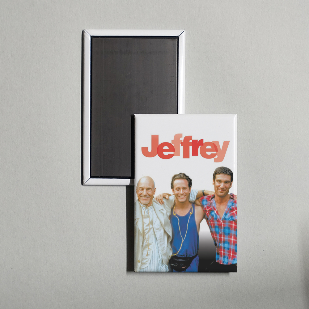 Jeffrey Mini Movie Fridge Magnet