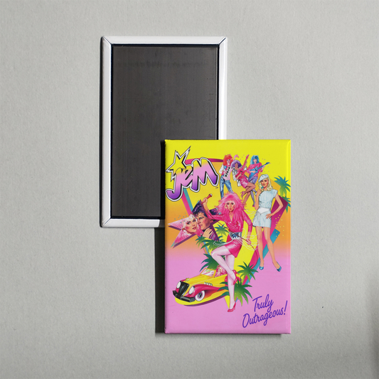 Jem Truly Outrageous! Mini Movie Fridge Magnet