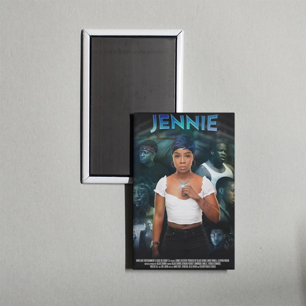 Jennie Mini Movie Fridge Magnet