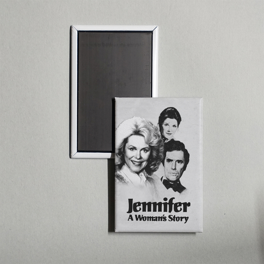 Jennifer A Woman’s Story Mini Movie Fridge Magnet