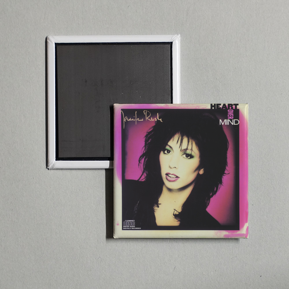 Jennifer Rush - Heart Over Mind Album Cover Fridge Magnet