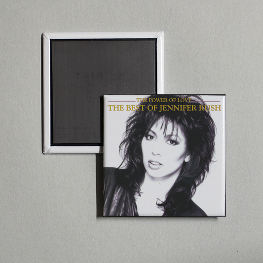 Jennifer Rush - The Power Of Love The Best Of Jennifer Rush Album Cover Fridge Magnet