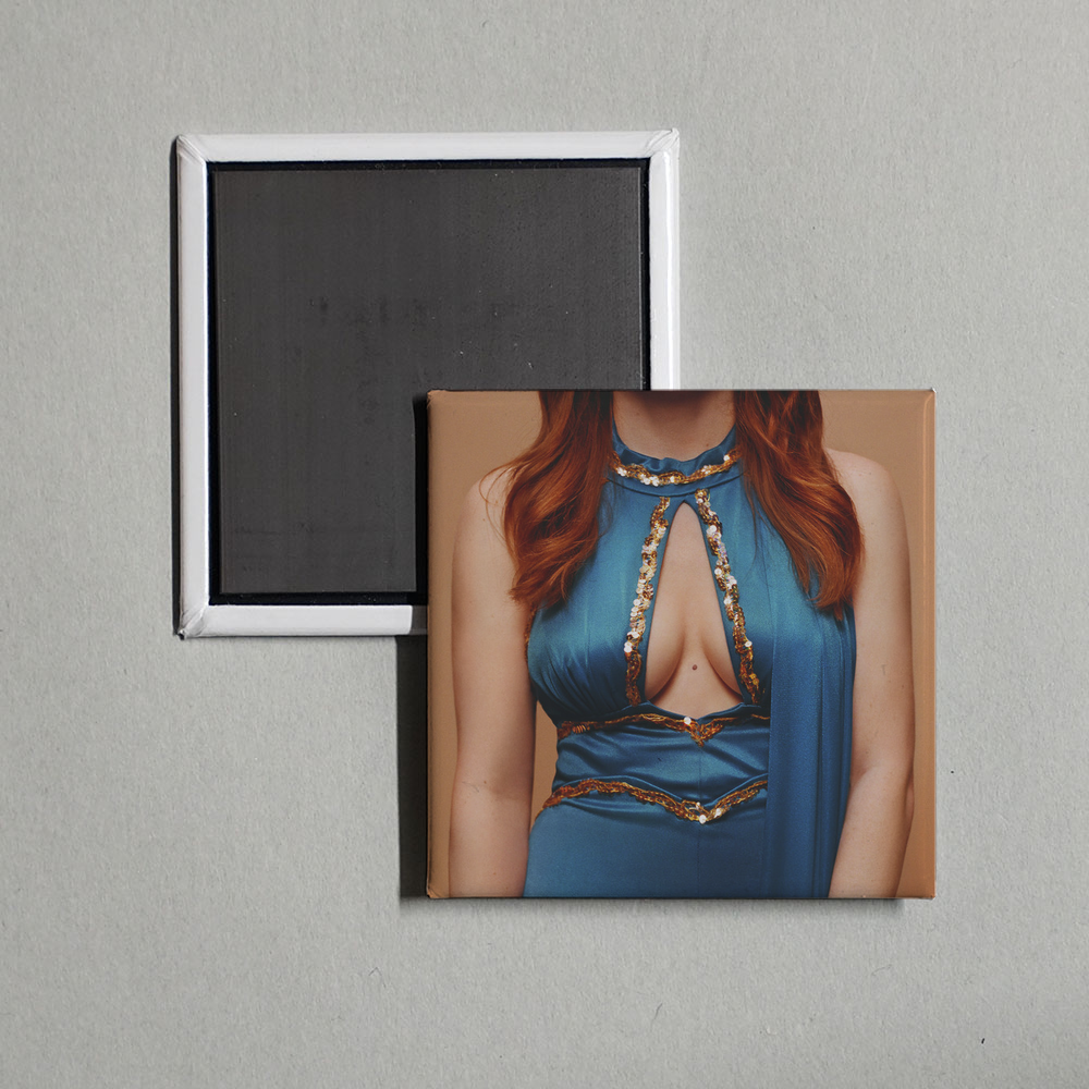 Jenny Lewis - On the Line Album Cover Fridge Magnet
