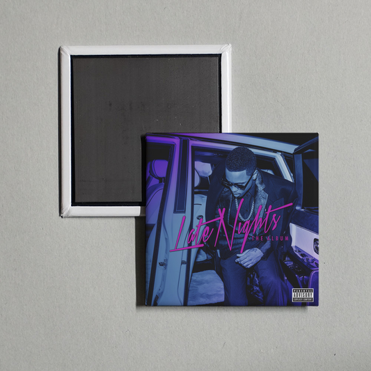 Jeremih - Late Nights The Album Album Cover Fridge Magnet