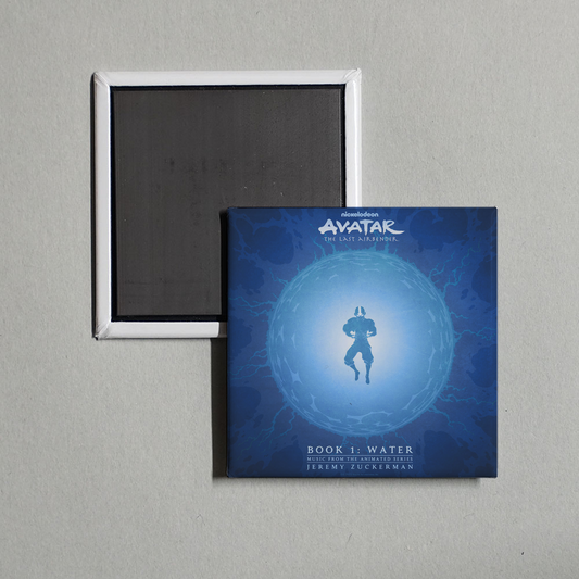 Jeremy Zuckerman - Avatar The Last Airbender - Book 1 Water (Music From The Animated Series) Album Cover Fridge Magnet