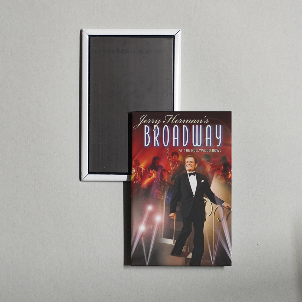 Jerry Herman's Broadway at the Hollywood Bowl Mini Movie Fridge Magnet