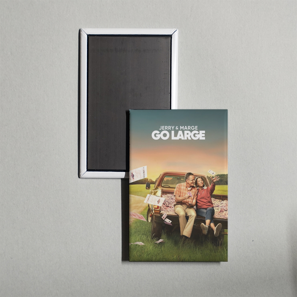 Jerry & Marge Go Large Mini Movie Fridge Magnet