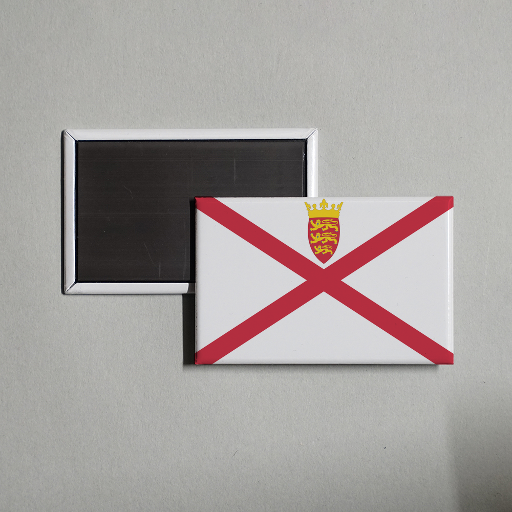 Jersey Flag Fridge Magnet