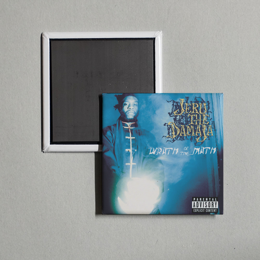 Jeru The Damaja - Wrath Of The Math Album Cover Fridge Magnet