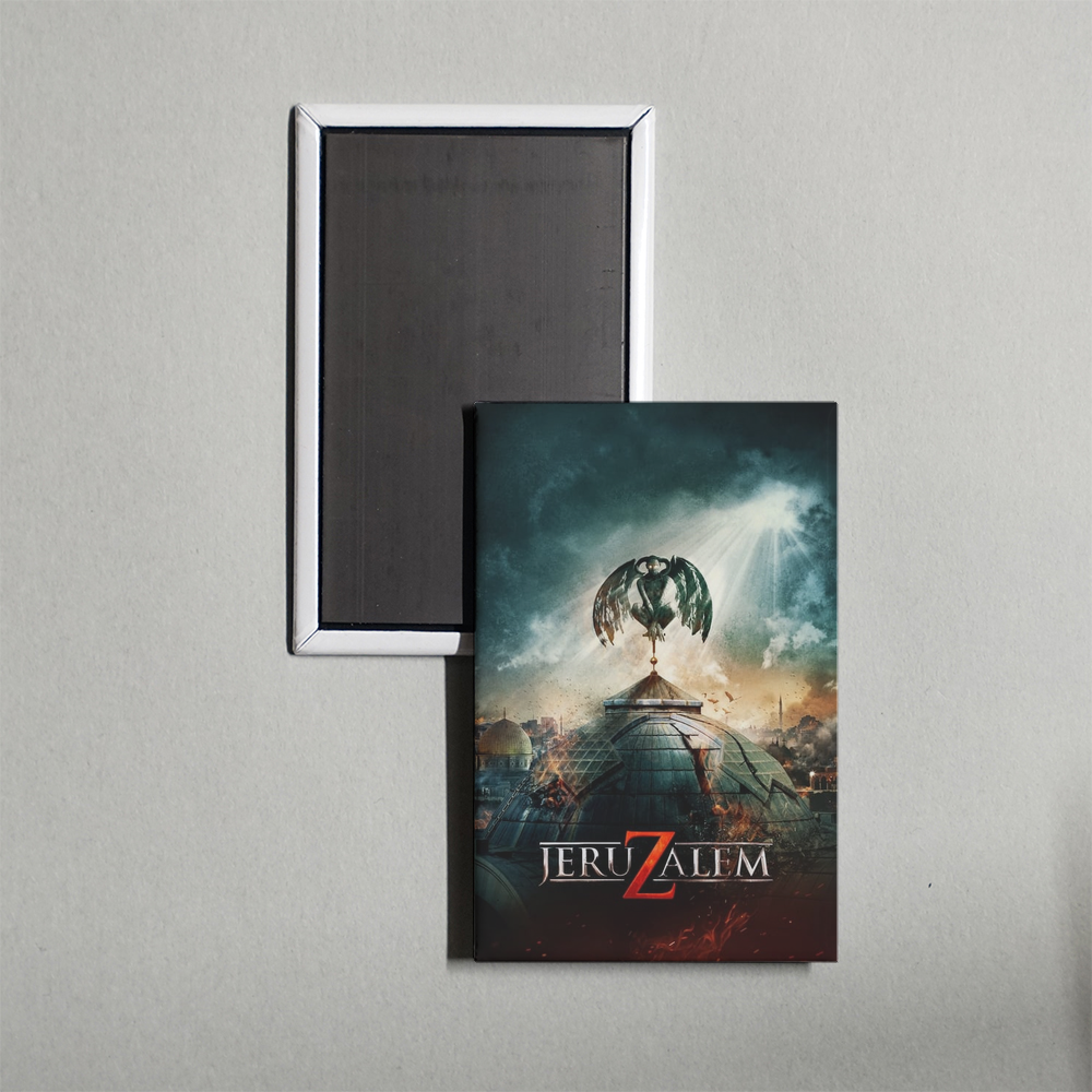 Jeruzalem Mini Movie Fridge Magnet