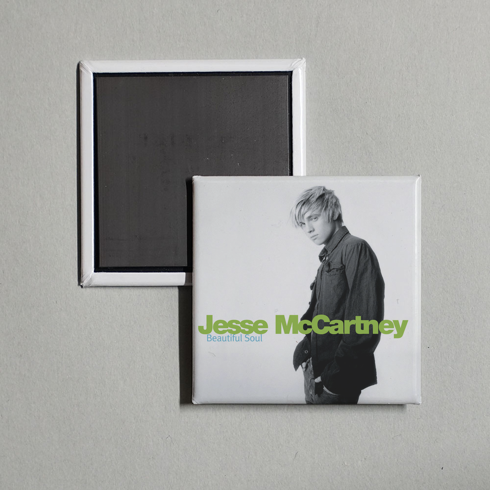 Jesse McCartney - Beautiful Soul Album Cover Fridge Magnet