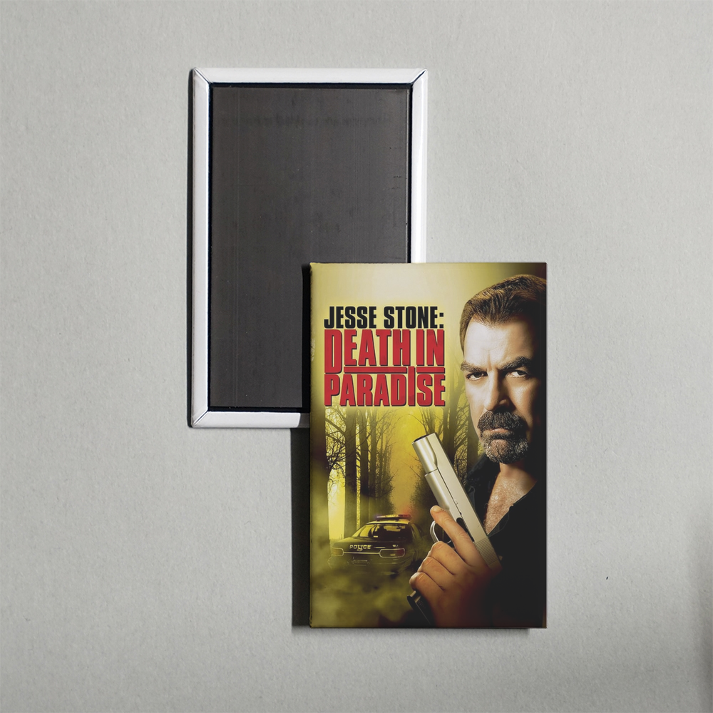 Jesse Stone Death in Paradise Mini Movie Fridge Magnet