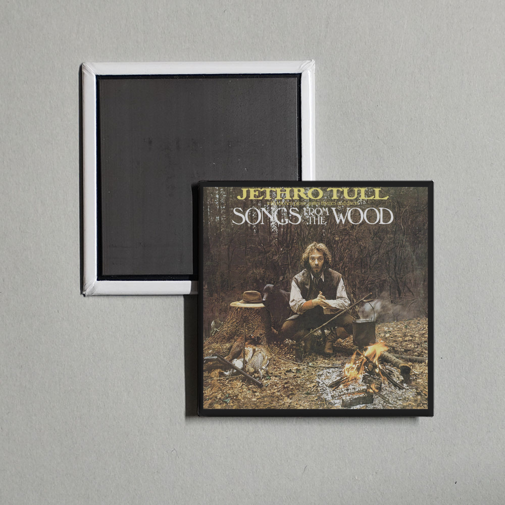 Jethro Tull - Songs from the Wood Album Cover Fridge Magnet